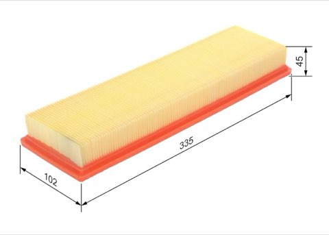 Bosch 1 457 433 158 Air Filter, photo 2