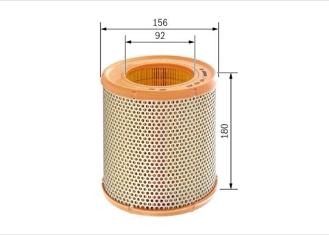 Bosch 1 457 433 233 Air Filter, photo 2