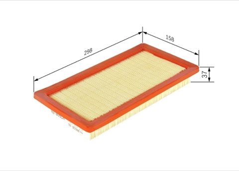 Bosch 1 457 433 259 Air Filter, photo 2