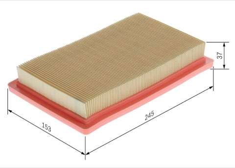 Bosch 1 457 433 269 Air Filter, photo 2