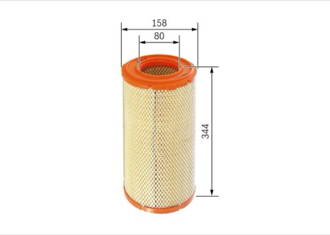Bosch 1 457 433 270 Air Filter, photo 2
