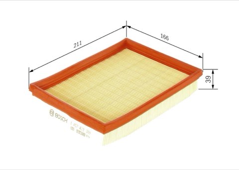 Bosch 1 457 433 309 Air Filter, photo 2