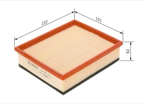 Bosch 1 457 433 324 Air Filter, photo 2