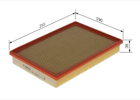 Bosch 1 457 433 338 Air Filter, photo 3