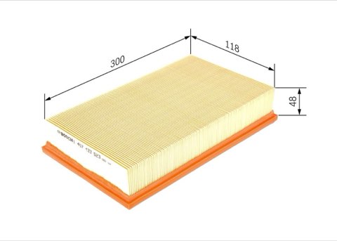 Bosch 1 457 433 523 Air Filter, photo 2