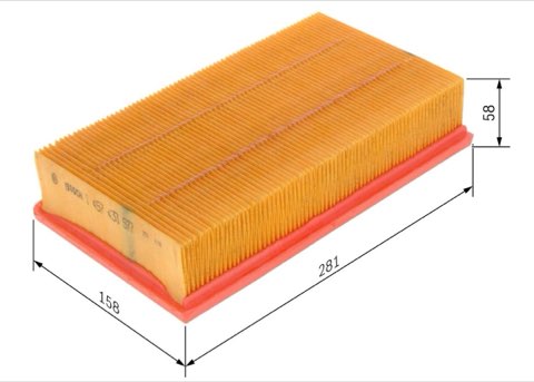 Bosch 1 457 433 577 Air Filter, photo 2