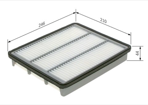 Bosch 1 457 433 580 Air Filter, photo 2