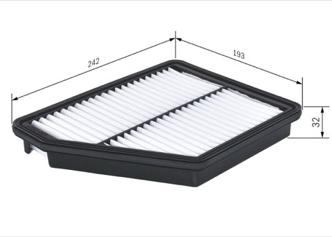 Bosch 1 457 433 584 Air Filter, photo 2