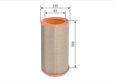 Bosch 1 457 433 624 Air Filter, photo 2