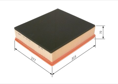 Bosch 1 457 433 703 Air Filter, photo 2