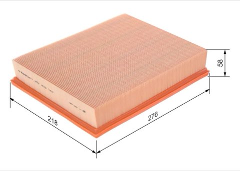 Bosch 1 457 433 747 Air Filter, photo 2