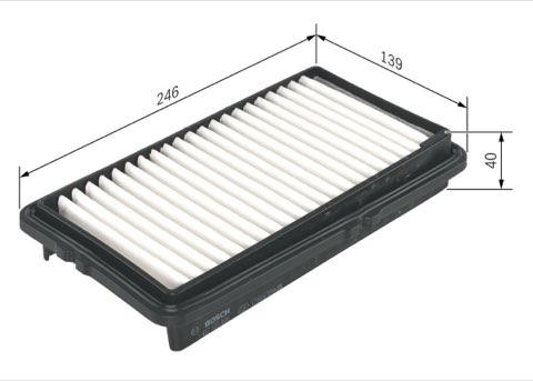 Bosch 1 457 433 950 Air Filter, photo 2