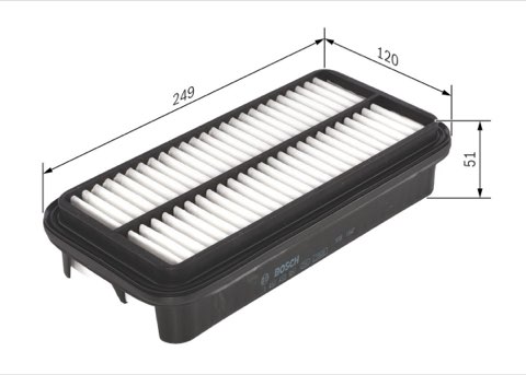 Bosch 1 457 433 957 Air Filter, photo 2