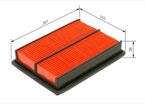 Bosch 1 457 433 961 Air Filter, photo 2