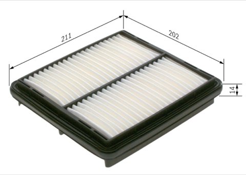 Bosch 1 457 433 963 Air Filter, photo 2