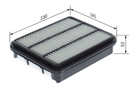 Bosch 1 457 433 968 Air Filter, photo 2