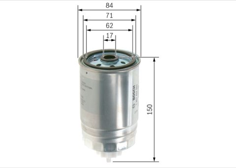 Bosch 1 457 434 460 Fuel Filter, photo 3