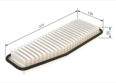 Bosch 1 987 429 163 Air Filter, photo 2