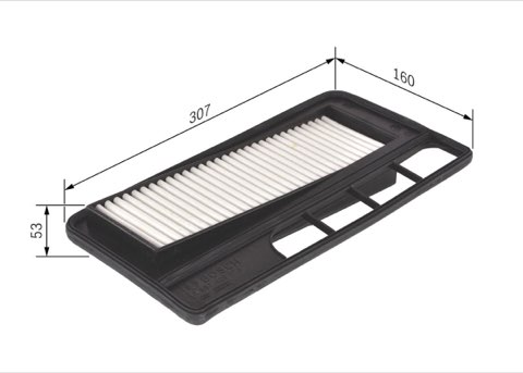 Bosch 1 987 429 173 Air Filter, photo 2