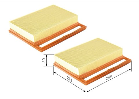 Bosch 1 987 429 402 Air Filter, photo 2
