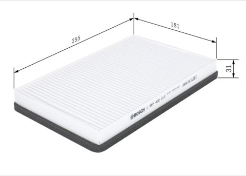 Bosch 1 987 432 013 Pollen Filter, photo 2