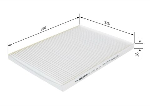 Bosch 1 987 432 016 Pollen Filter, photo 2