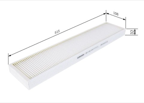 Bosch 1 987 432 018 Pollen Filter, photo 2
