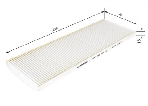 Bosch 1 987 432 042 Pollen Filter, photo 2
