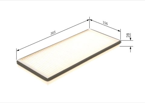 Bosch 1 987 432 043 Pollen Filter, photo 2