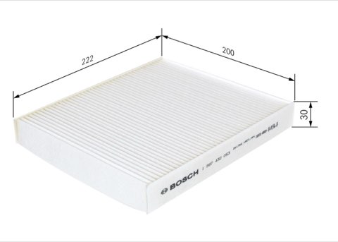Bosch 1 987 432 053 Pollen Filter, photo 2