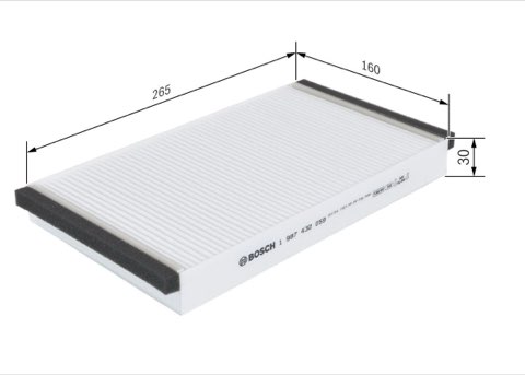Bosch 1 987 432 059 Pollen Filter, photo 2