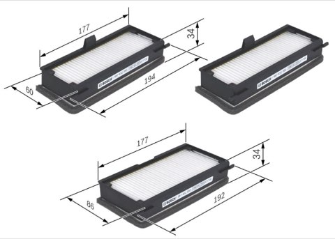 Bosch 1 987 432 060 Pollen Filter, photo 2