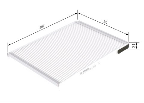 Bosch 1 987 432 077 Pollen Filter, photo 2