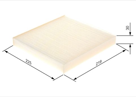 Bosch 1 987 432 083 Pollen Filter, photo 2