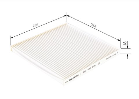 Bosch 1 987 432 090 Pollen Filter, photo 2