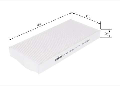 Bosch 1 987 432 095 Pollen Filter, photo 2