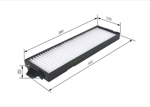 Bosch 1 987 432 096 Pollen Filter, photo 2