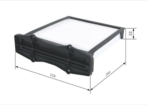 Bosch 1 987 432 116 Pollen Filter, photo 2