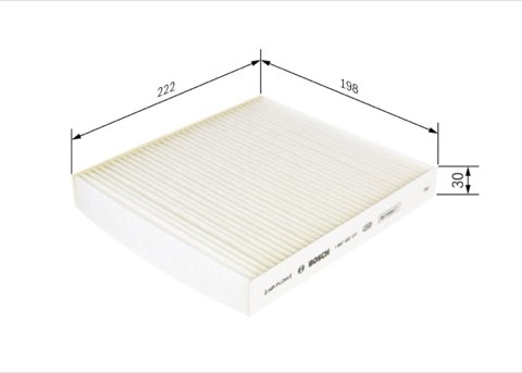 Bosch 1 987 432 121 Pollen Filter, photo 2