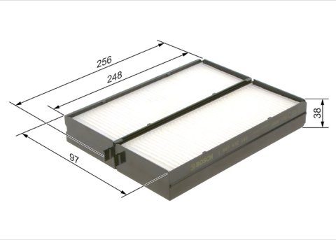 Bosch 1 987 432 160 Pollen Filter, photo 2