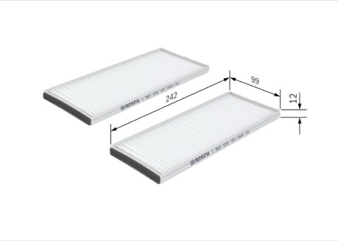 Bosch 1 987 432 161 Pollen Filter, photo 2