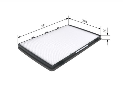 Bosch 1 987 432 182 Pollen Filter, photo 2