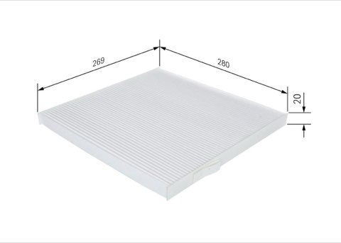 Bosch 1 987 432 237 Pollen Filter, photo 2