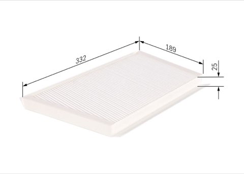 Bosch 1 987 432 270 Pollen Filter, photo 2