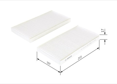 Bosch 1 987 432 277 Pollen Filter, photo 2