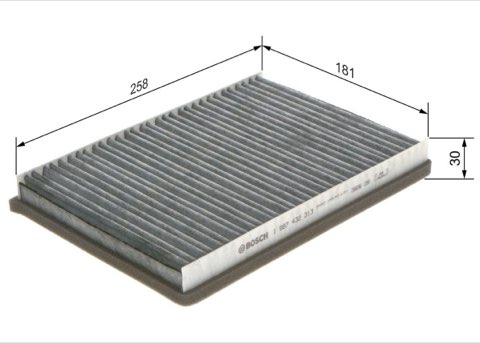 Bosch 1 987 432 313 Pollen Filter, photo 2