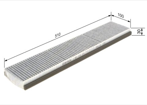 Bosch 1 987 432 318 Pollen Filter, photo 2