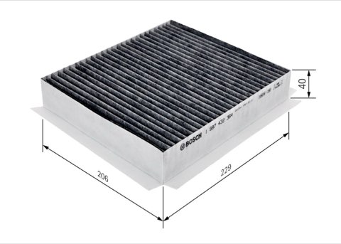 Bosch 1 987 432 364 Pollen Filter, photo 2