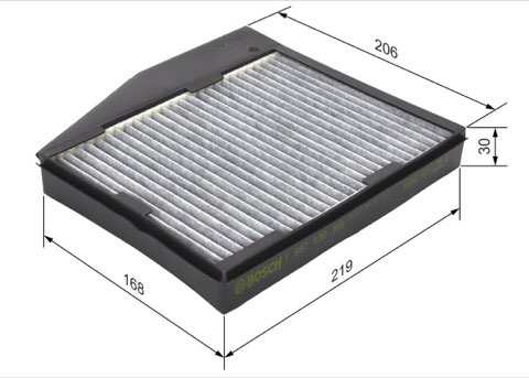 Bosch 1 987 432 365 Pollen Filter, photo 2