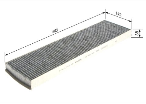 Bosch 1 987 432 399 Pollen Filter, photo 2
